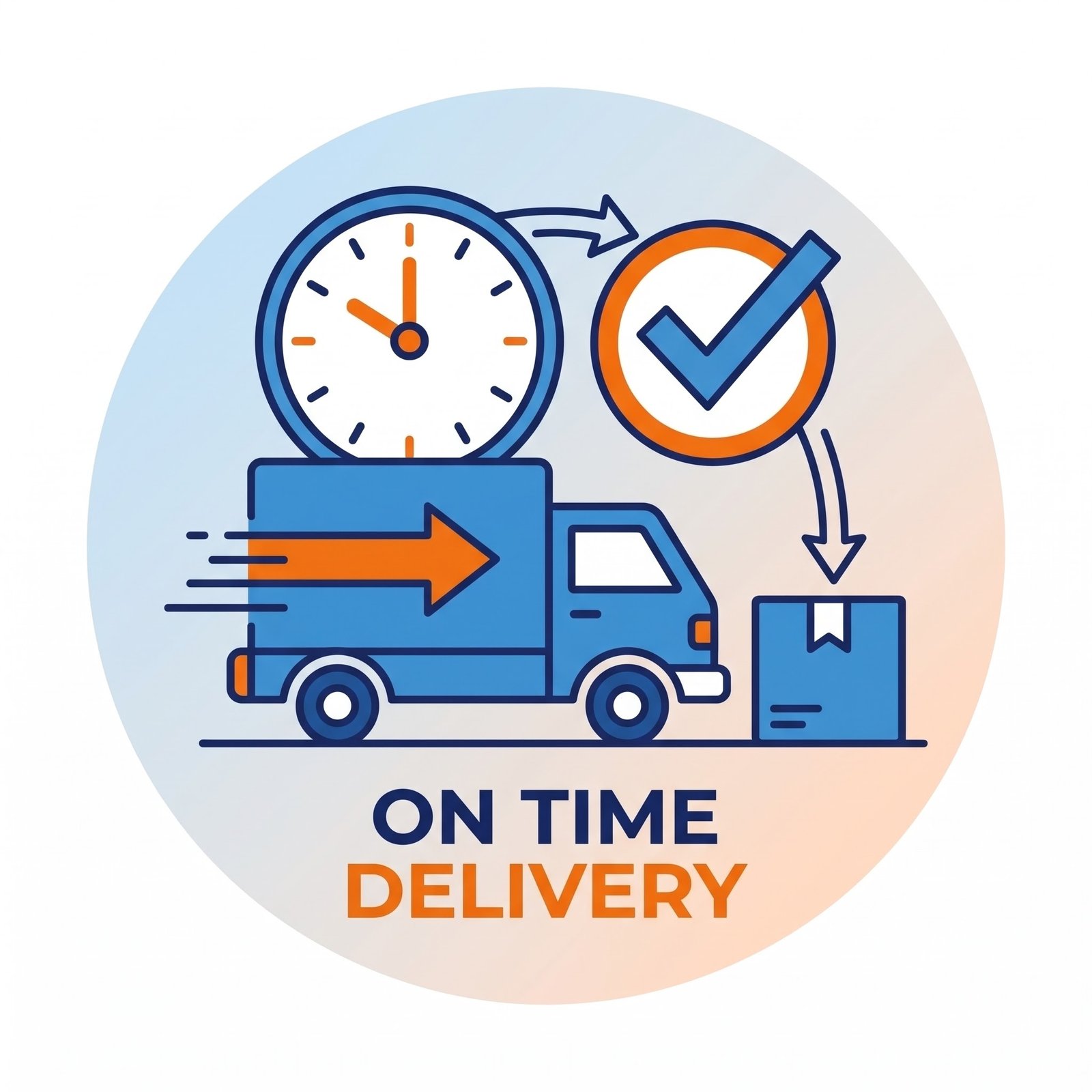 on time Delivery icon
